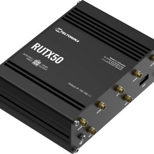 Teltonika RUTX50 Router Wbudowany modem: 5G, LTE, UMTS 2.4 GHz, 5 GHz Teltonika RUTX50 Router Wbudowany modem: 5G, LTE, UMTS 2.4 GHz, 5 GHz