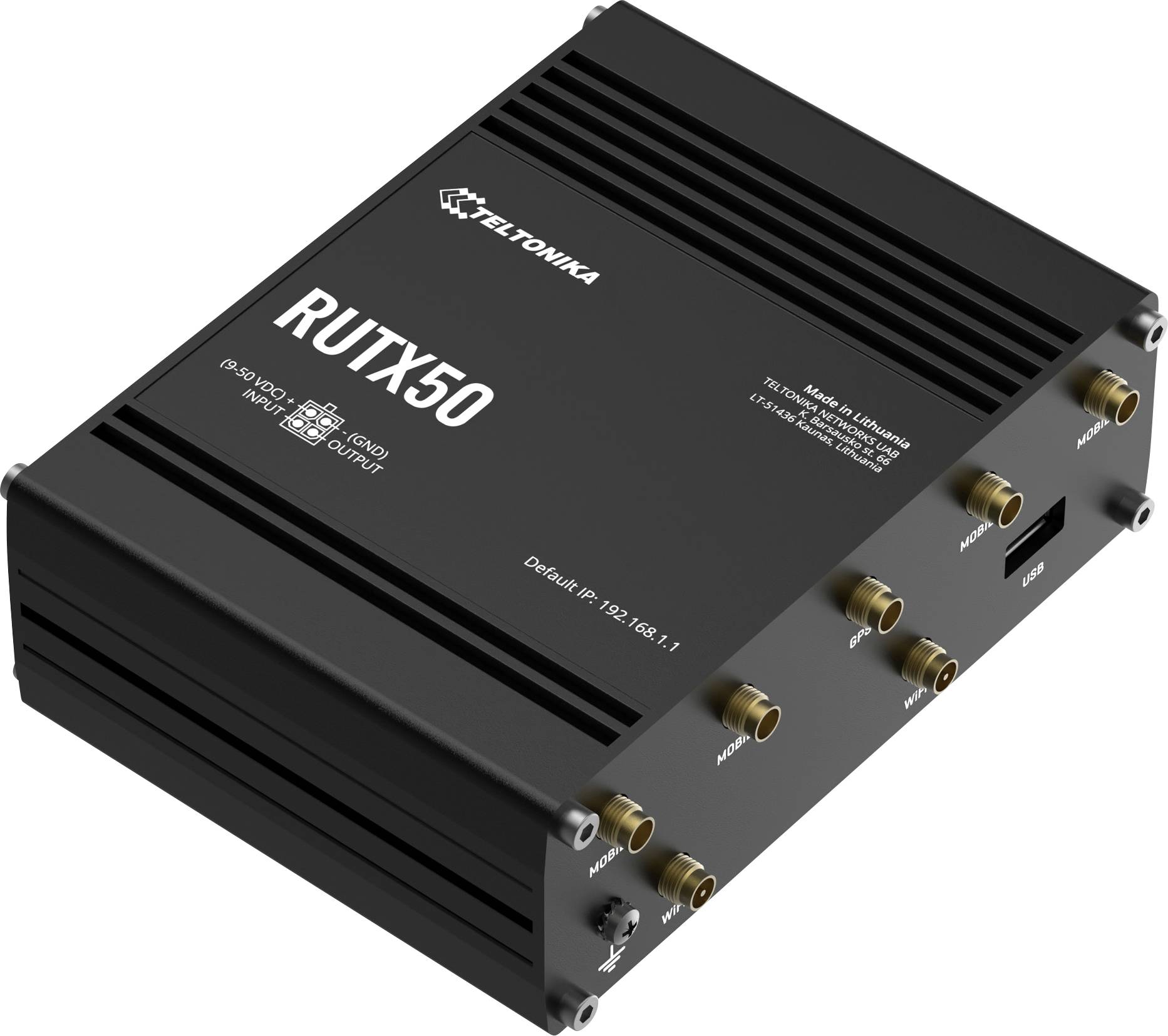 Teltonika RUTX50 Router Wbudowany modem: 5G, LTE, UMTS 2.4 GHz, 5 GHz - obrazek 1