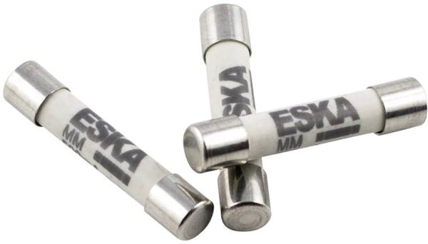 ESKA 632.414 632414 Bezpiecznik do multimetru (Ø x D) 6.3 mm x 32 mm 0.5 A 1000 V bardzo szybki -FF- Zawartość 1 szt.
