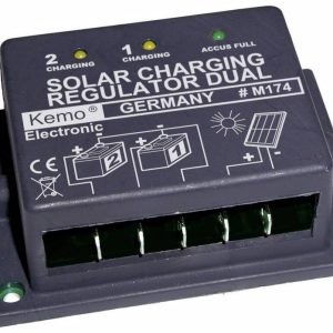 Solarny regulator ładowania Kemo Dual M174 Szeregowe 12 V 16 A Solarny regulator ładowania Kemo Dual M174 Szeregowe 12 V 16 A
