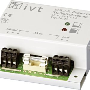 Kontroler ładowania słonecznego Ivt, 8 A, 12/24 V Kontroler ładowania słonecznego Ivt, 8 A, 12/24 V