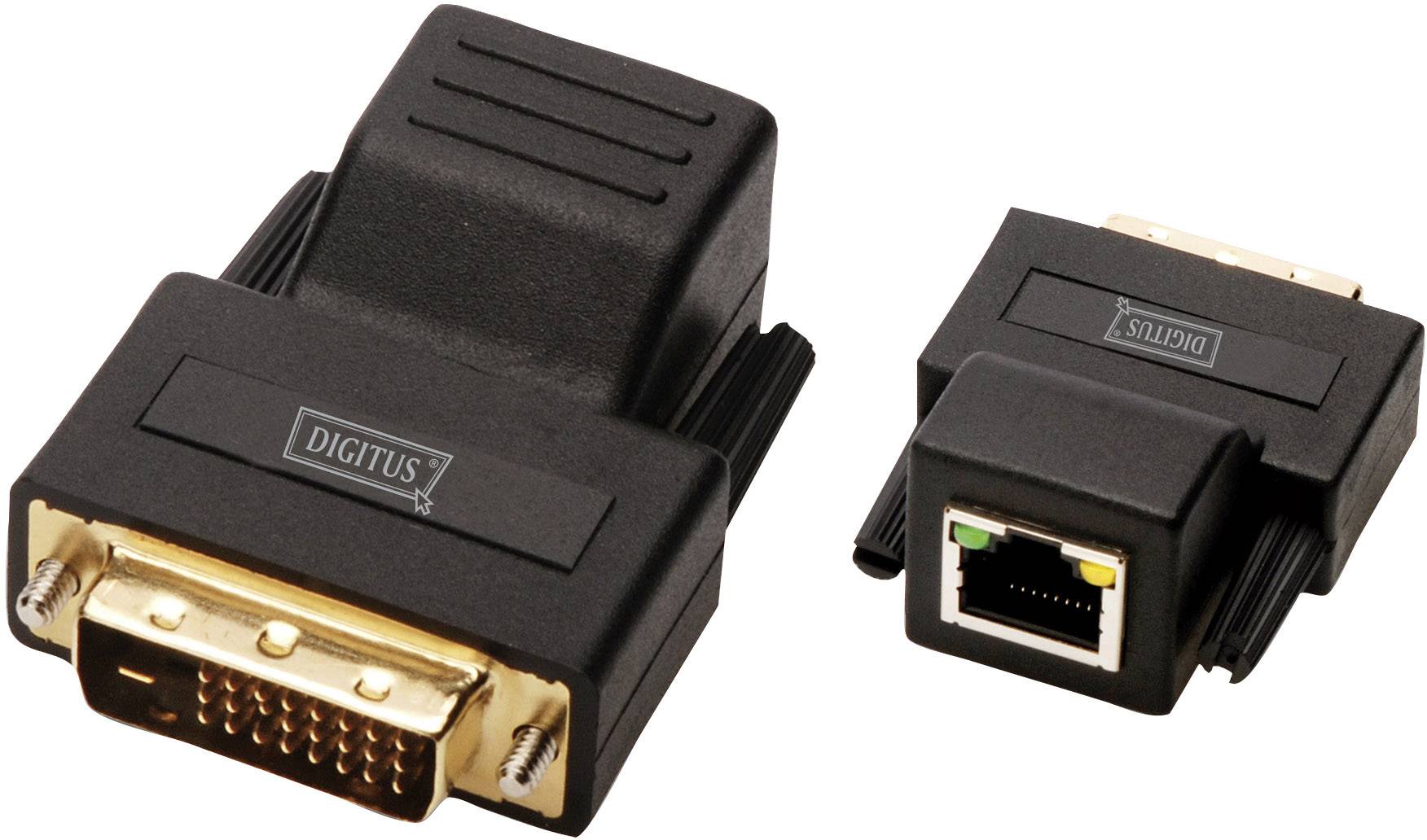 Digitus DS-54101 DVI Ekstender przez kabel sieciowy RJ45 75 m - obrazek 1