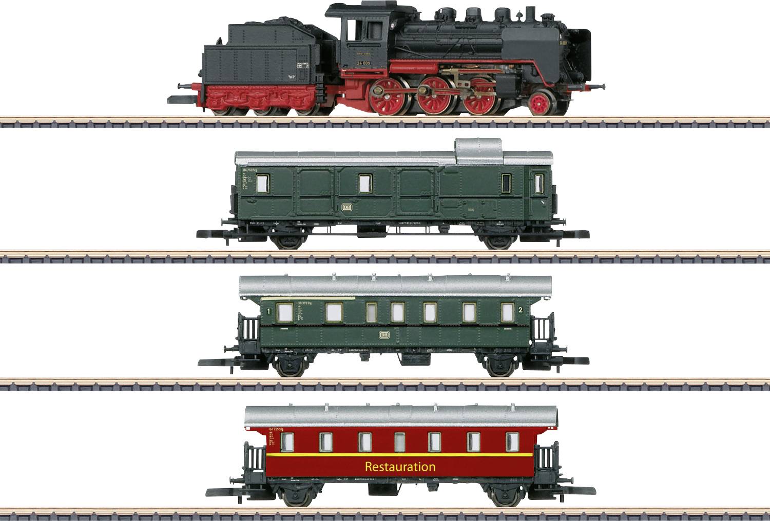 Pociąg osobowy Märklin 081874 Zestaw startowy pociągu Muzeum Z - obrazek 1