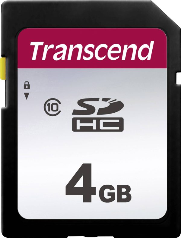 Transcend Premium 300S SDHC 4 GB Class 10, UHS-I, UHS-Class 1