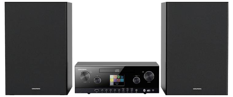 Miniwieża Grundig CMS 5000 czarny - obrazek 1
