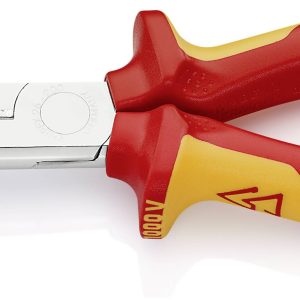 Knipex 26 16 200 T VDE Szczypce płaskie, okrągłe stal chromowo-wanadowa 200 mm Knipex 26 16 200 T VDE Szczypce płaskie, okrągłe stal chromowo-wanadowa 200 mm