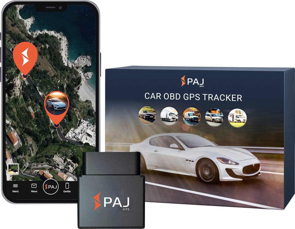 PAJ GPS CAR OBD 4G 2.0 Nadajnik GPS śledzenie pojazdu czarny 1 szt. - obrazek 1