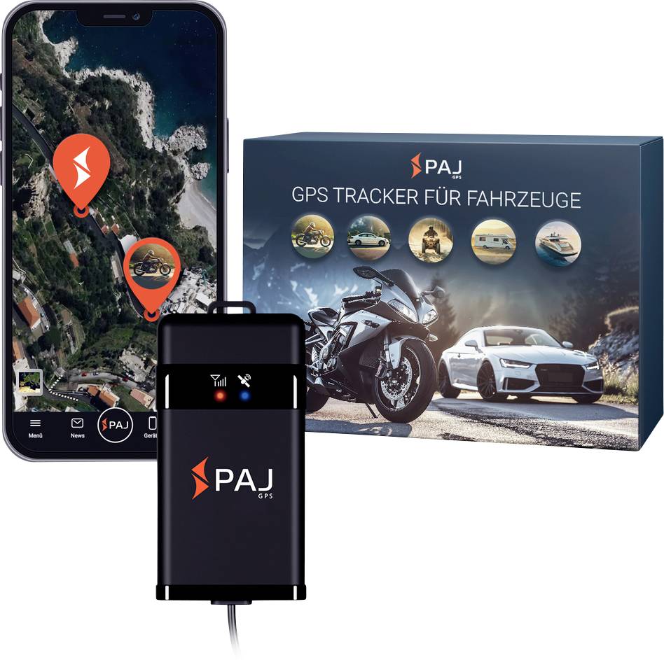 PAJ GPS VEHICLE FINDER 4G 2.0 System namierzania GPS śledzenie pojazdu czarny 1 szt. - obrazek 1
