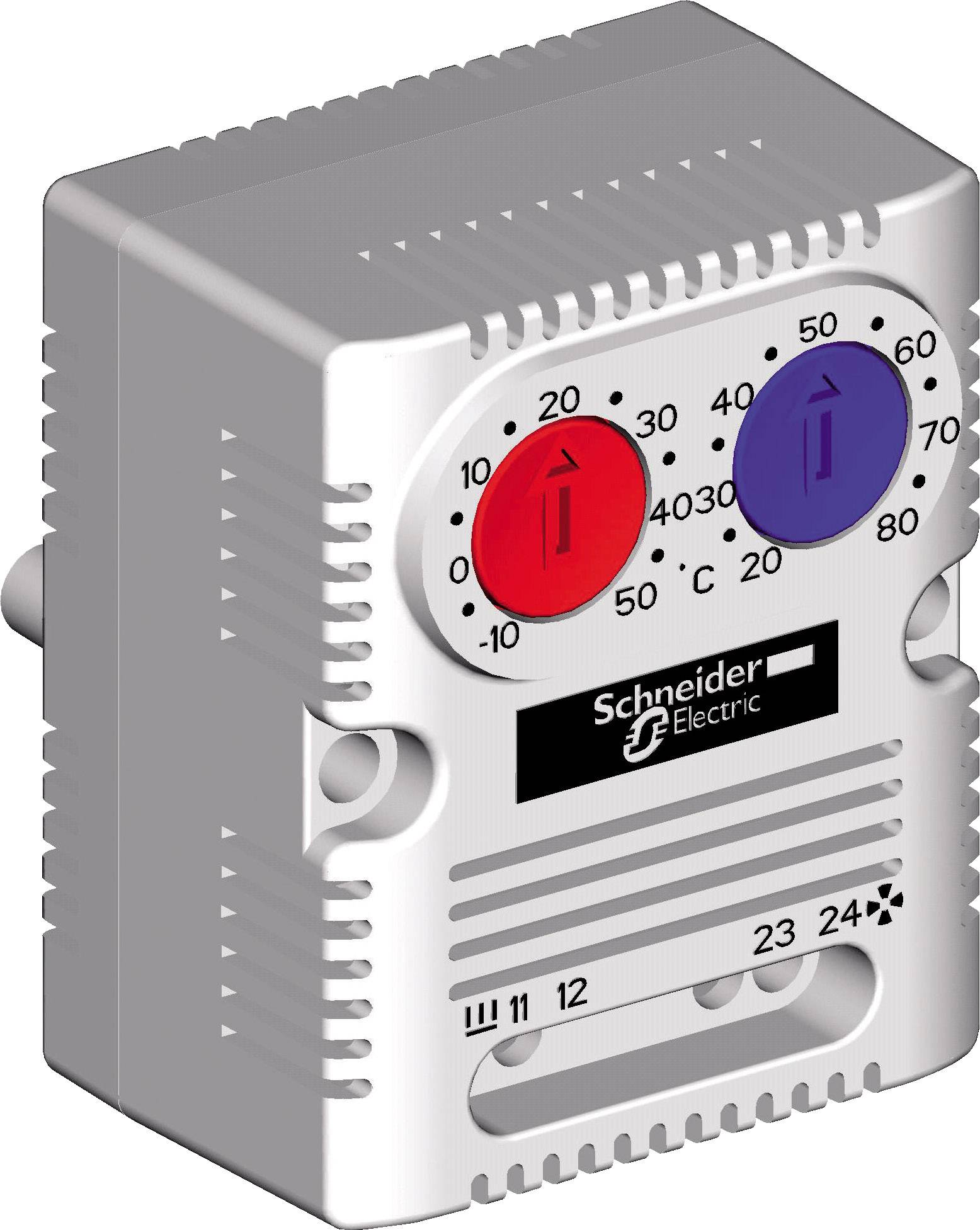 Schneider Electric Termostat do szafy rozdzielczej NSYCCOTHD 250 V 1 NO, 1 NC (D x S x W) 44 x 56 x 68 mm 1 szt. - obrazek 1