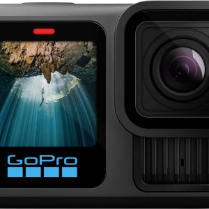 GoPro HERO13 Black Kamera sportowa 5.3K, 4K, 2.7K, Full-HD, Bluetooth, Podwójny wyświetlacz, Ekran dotykowy, Pyłoszczeln GoPro HERO13 Black Kamera sportowa 5.3K, 4K, 2.7K, Full-HD, Bluetooth, Podwójny wyświetlacz, Ekran dotykowy, Pyłoszczeln