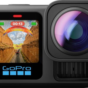 GoPro HERO13 Black Ultra Wide Edition Kamera sportowa 4K, 5.3K, 2.7K, Ekran dotykowy, Ultra HD, Wodoszczelny, GPS, Pyłos GoPro HERO13 Black Ultra Wide Edition Kamera sportowa 4K, 5.3K, 2.7K, Ekran dotykowy, Ultra HD, Wodoszczelny, GPS, Pyłos