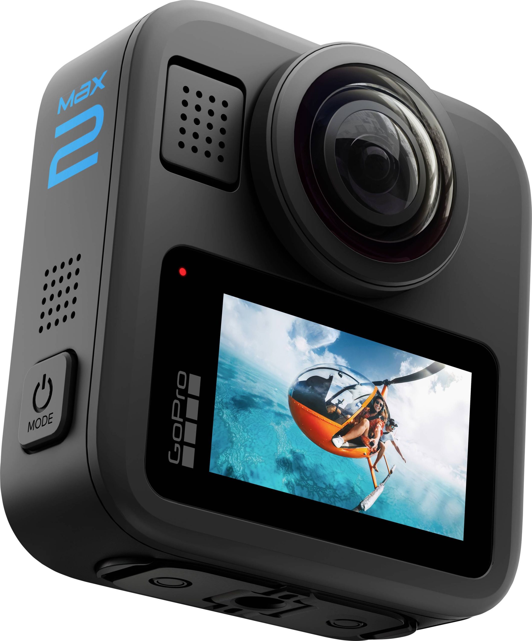 GoPro MAX2 Kamera 360°. Ekran dotykowy, Bryzgoszczelna, 4K, Bluetooth, Wstrząsoodporna, 8K, 360°, Stabilizacja obrazu - obrazek 1