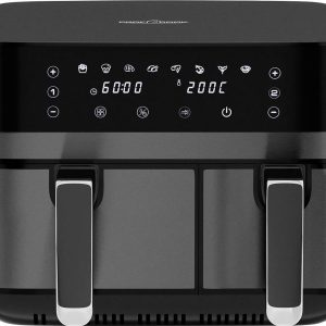 Profi Cook PC-FR 1295 H Frytkownica 9 l 2700 W 2 oddzielne termostaty czarny, inox