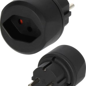 Adapter podróżny Brennenstuhl 1508480, 10 A, do gniazda zasilania : F Adapter podróżny Brennenstuhl 1508480, 10 A, do gniazda zasilania : F