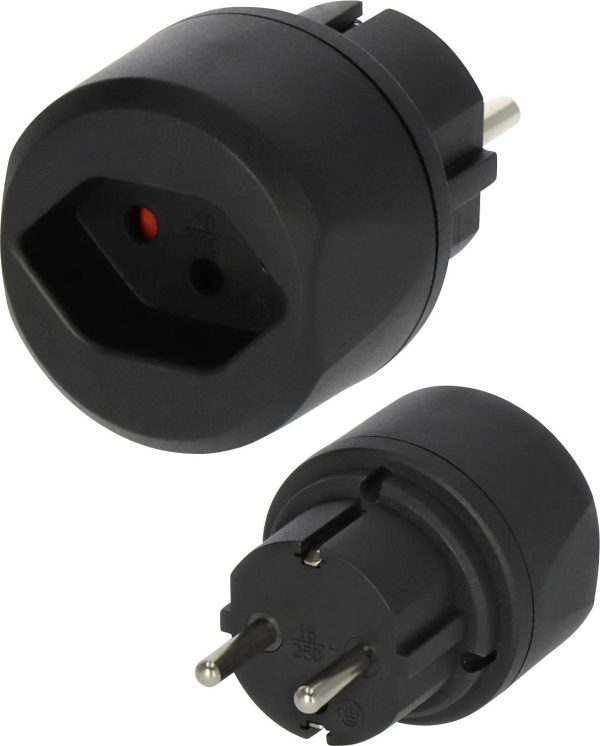 Adapter podróżny Brennenstuhl 1508480, 10 A, do gniazda zasilania : F