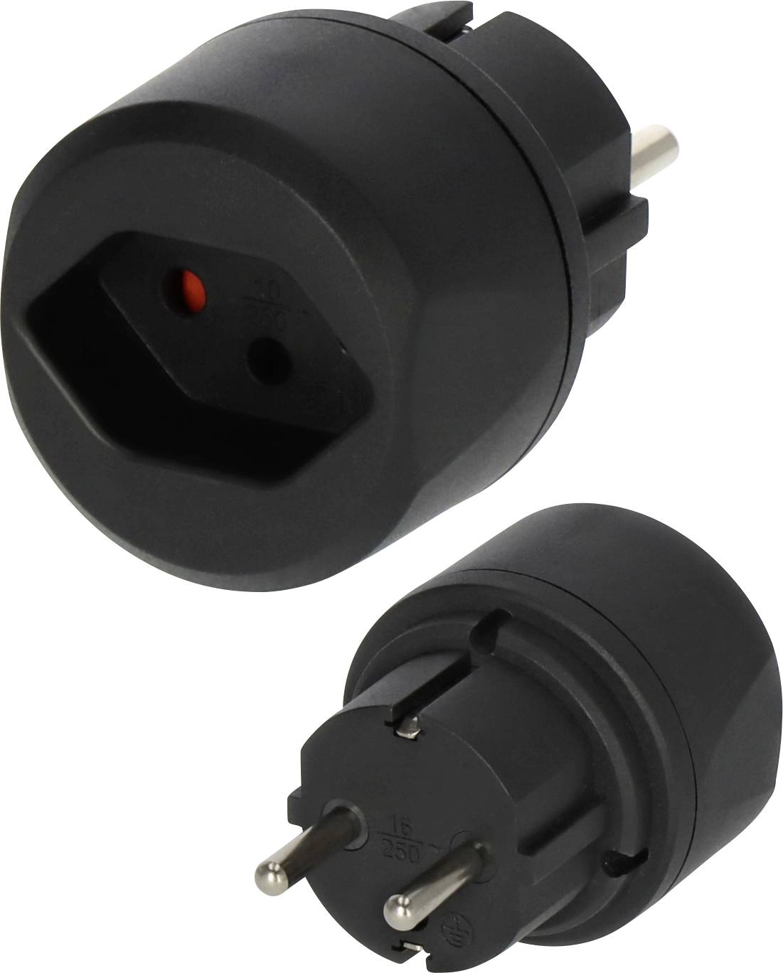 Adapter podróżny Brennenstuhl 1508480, 10 A, do gniazda zasilania : F - obrazek 1