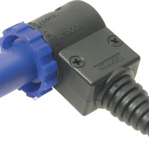Złącze męskie sieciowe Cliff złącze męskie kątowe Łączna ilość styków: 3 + PE 20 A niebieski FCR20663 1 szt. Złącze męskie sieciowe Cliff złącze męskie kątowe Łączna ilość styków: 3 + PE 20 A niebieski FCR20663 1 szt.