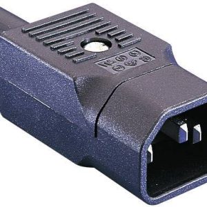 Bulgin PX0686 Złącze męskie IEC PX złącze męskie proste Łączna ilość styków: 2 + PE 10 A czarny 1 szt. Bulgin PX0686 Złącze męskie IEC PX złącze męskie proste Łączna ilość styków: 2 + PE 10 A czarny 1 szt.