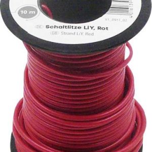 TRU COMPONENTS 1565156 Przewód linka LiY, 1 x 0.75 mm², 10 m TRU COMPONENTS 1565156 Przewód linka LiY, 1 x 0.75 mm², 10 m
