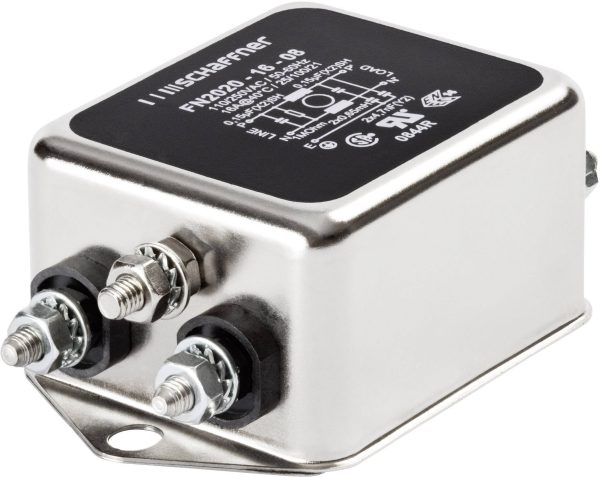 Schaffner FN 2020-16-06 FN 2020-16-06 Filtr szumów 250 V/AC 16 A 0.65 mH (S x W) 71 mm x 29.3 mm 1 szt.