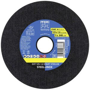 Zestaw tarcz tnących PFERD TOOLS EHT 125-1,0 START STEELOX 69120939 125 mm 25 szt. Zestaw tarcz tnących PFERD TOOLS EHT 125-1,0 START STEELOX 69120939 125 mm 25 szt.