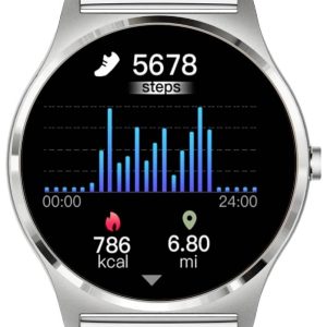 XCOAST JOLI XC PRO Smartwatch Topaz Srebrny XCOAST JOLI XC PRO Smartwatch Topaz Srebrny