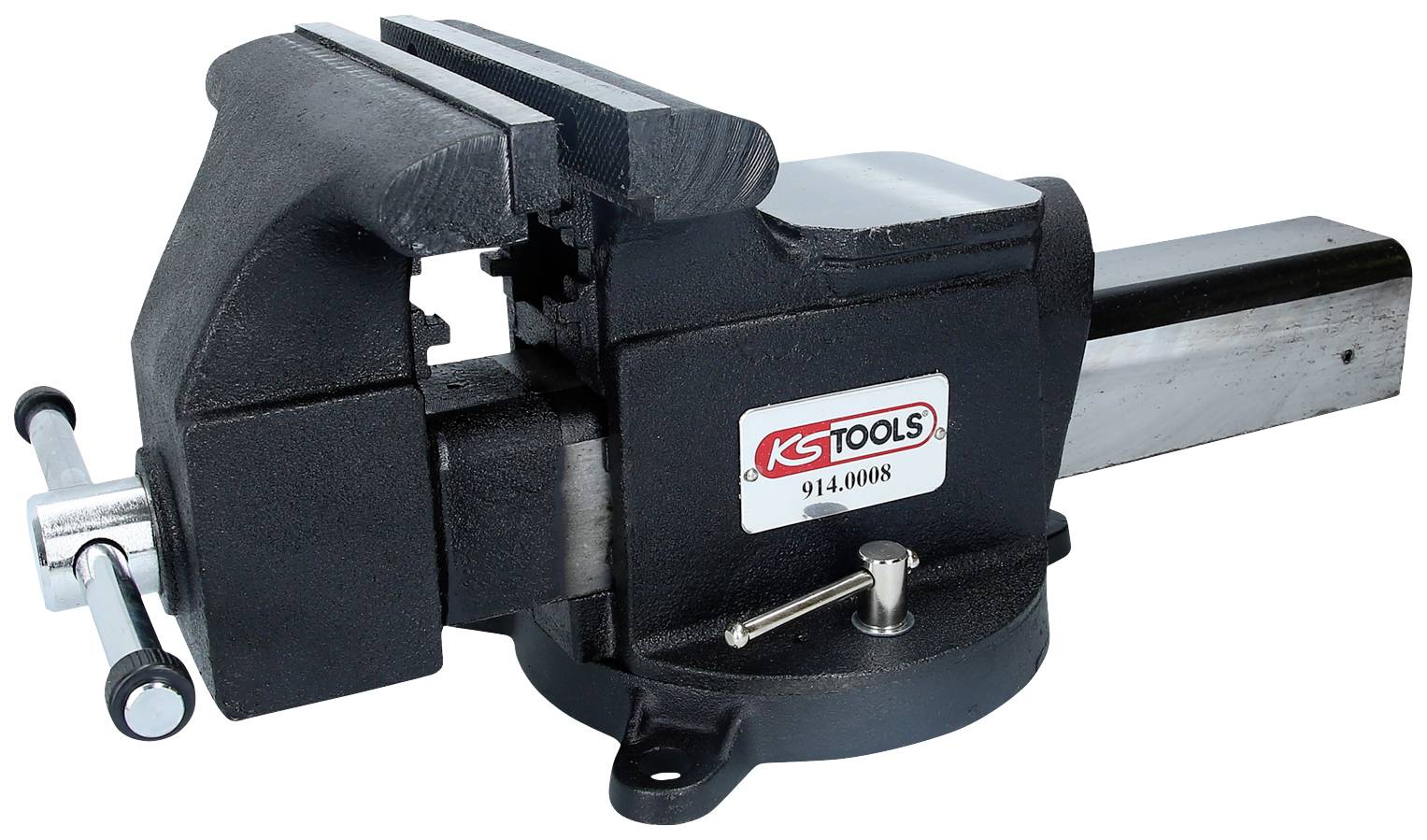 Imadło KS Tools 914.0008 914.0008 Szerokość szczęk: 200 mm Maksymalna szerokość mocowania: 200 mm - obrazek 1