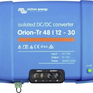 Victron Energy Orion-Tr 48/12-30A Przetwornica DC/DC 48 V/DC – 12 V/DC/40 A 430 W Victron Energy Orion-Tr 48/12-30A Przetwornica DC/DC 48 V/DC – 12 V/DC/40 A 430 W