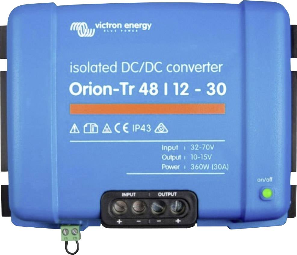 Victron Energy Orion-Tr 48/12-30A Przetwornica DC/DC 48 V/DC - 12 V/DC/40 A 430 W - obrazek 1