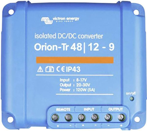 Victron Energy Orion-Tr 48/12-9A Przetwornica DC/DC 48 V/DC – 12 V/DC/12.5 A 120 W