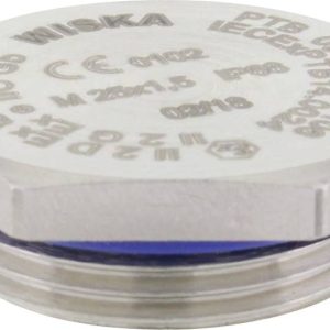 Wiska 10109792 EX-EMVS 20 LT Zaślepka odporna na wstrząsy, ochrona przeciwwybuchowa M20 metal naturalny 10 szt.