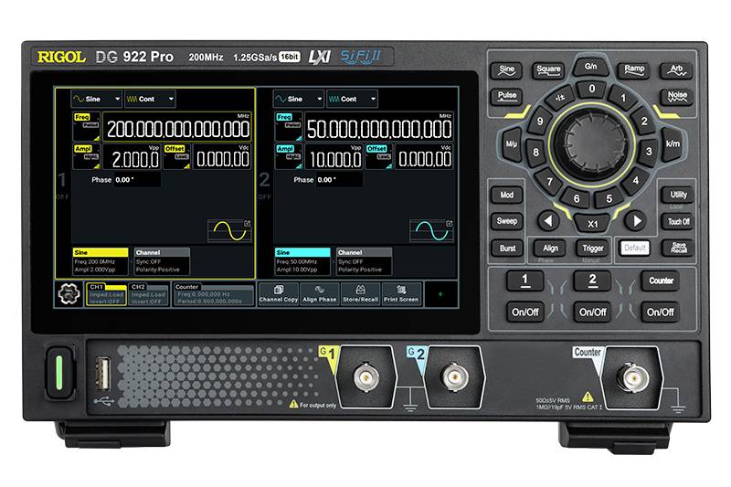 Generator funkcyjny Rigol DG912 Pro - obrazek 1
