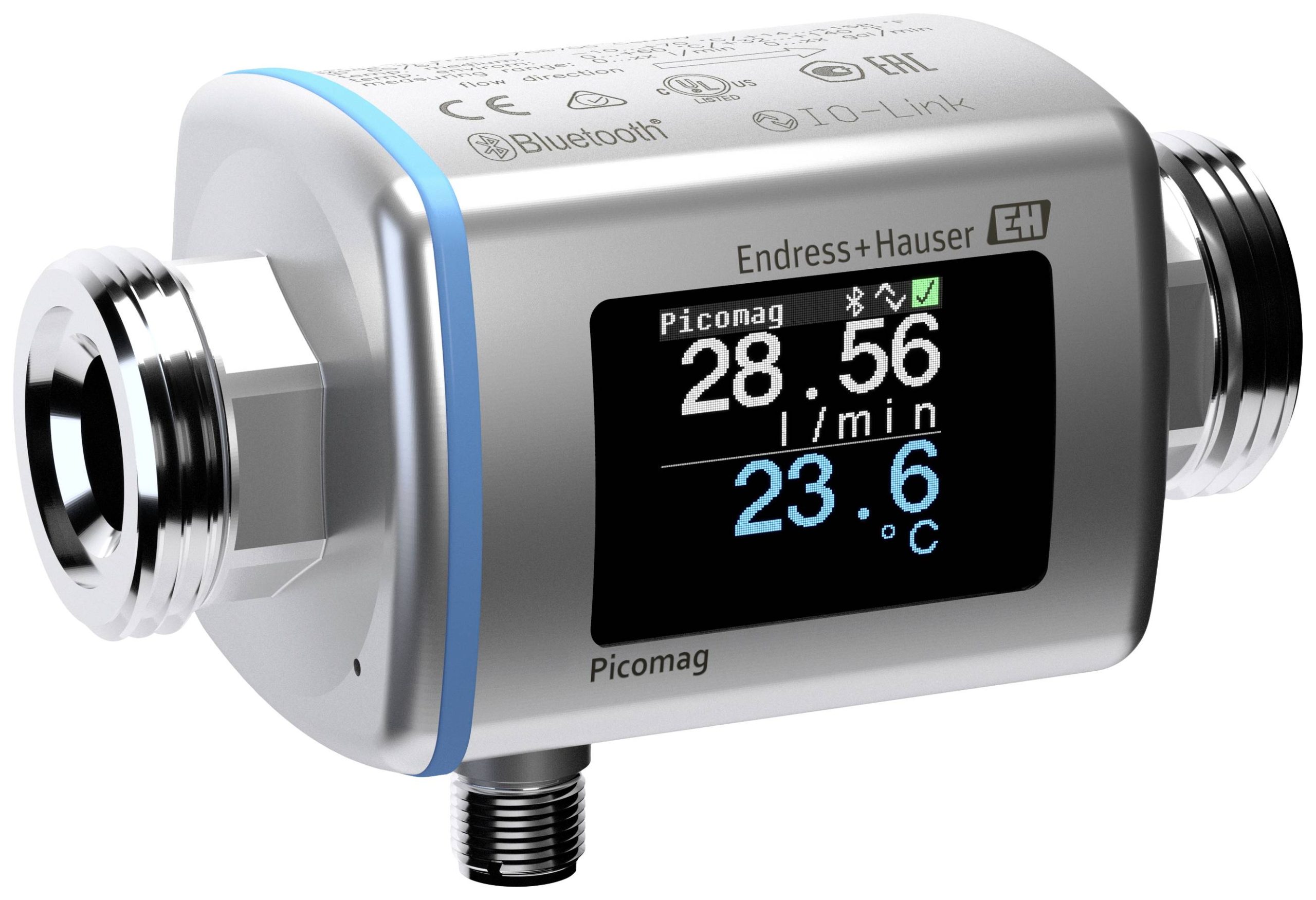 Przepływomierz Endress+Hauser DMA50 DMA50-AAAAA1, 1.5 - 750 l/min, 18 - 30 V, 1 szt. - obrazek 1