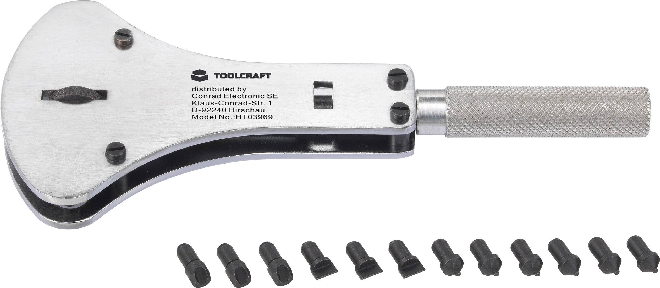 TOOLCRAFT Otwieracz do kopert Nadaje się do zegarków Ø 20 - 60 mm - obrazek 1