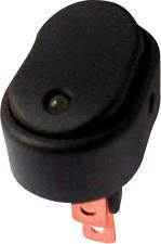 TRU COMPONENTS 1587553 Przełącznik kołyskowy samochodowy TC-R13-133L-SQ YELLOW, 12 V/DC, 30 A