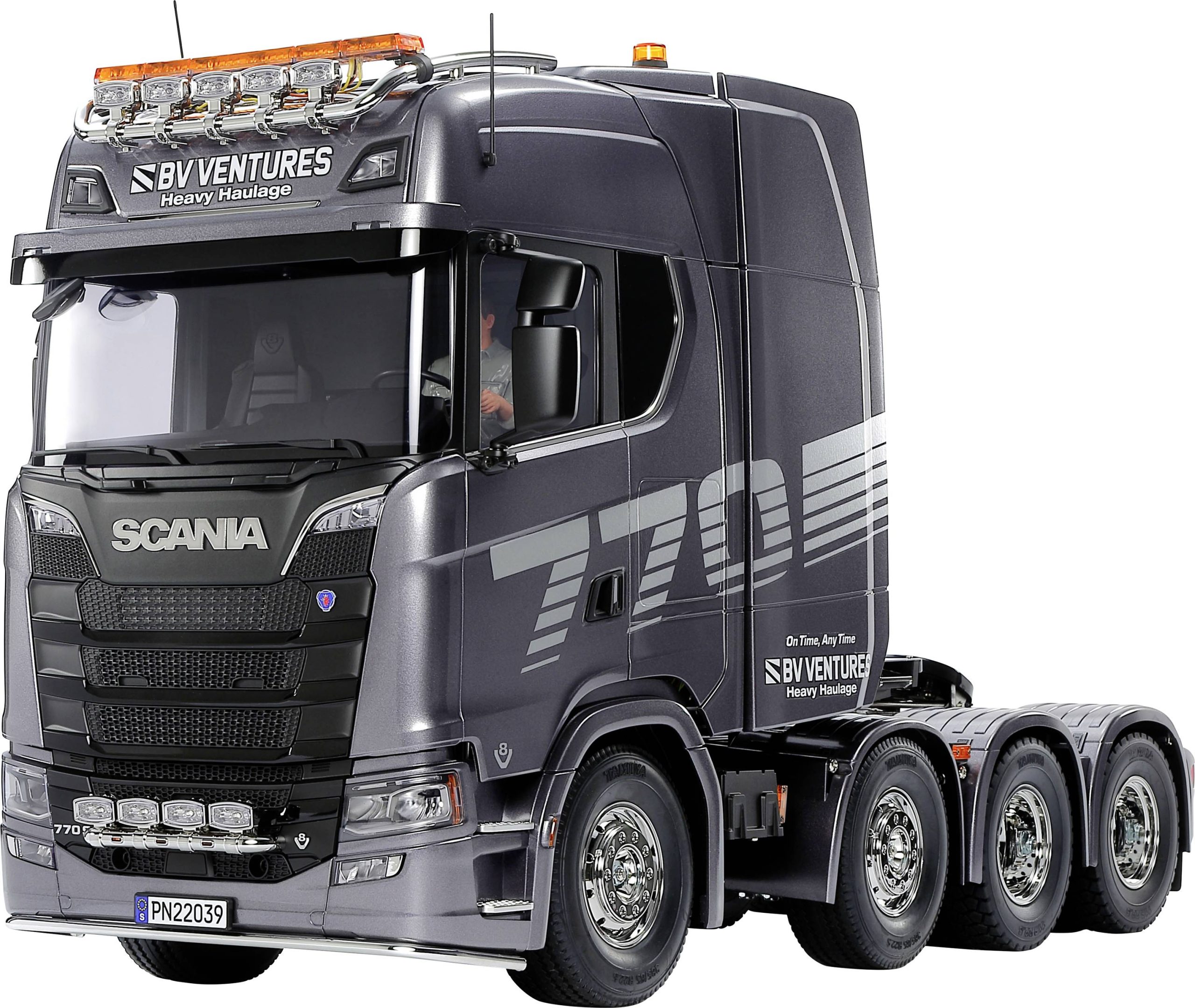 Model ciężarówki RC Tamiya Scania 8x4/4 1:14 Do samodzielnego złożenia - obrazek 1