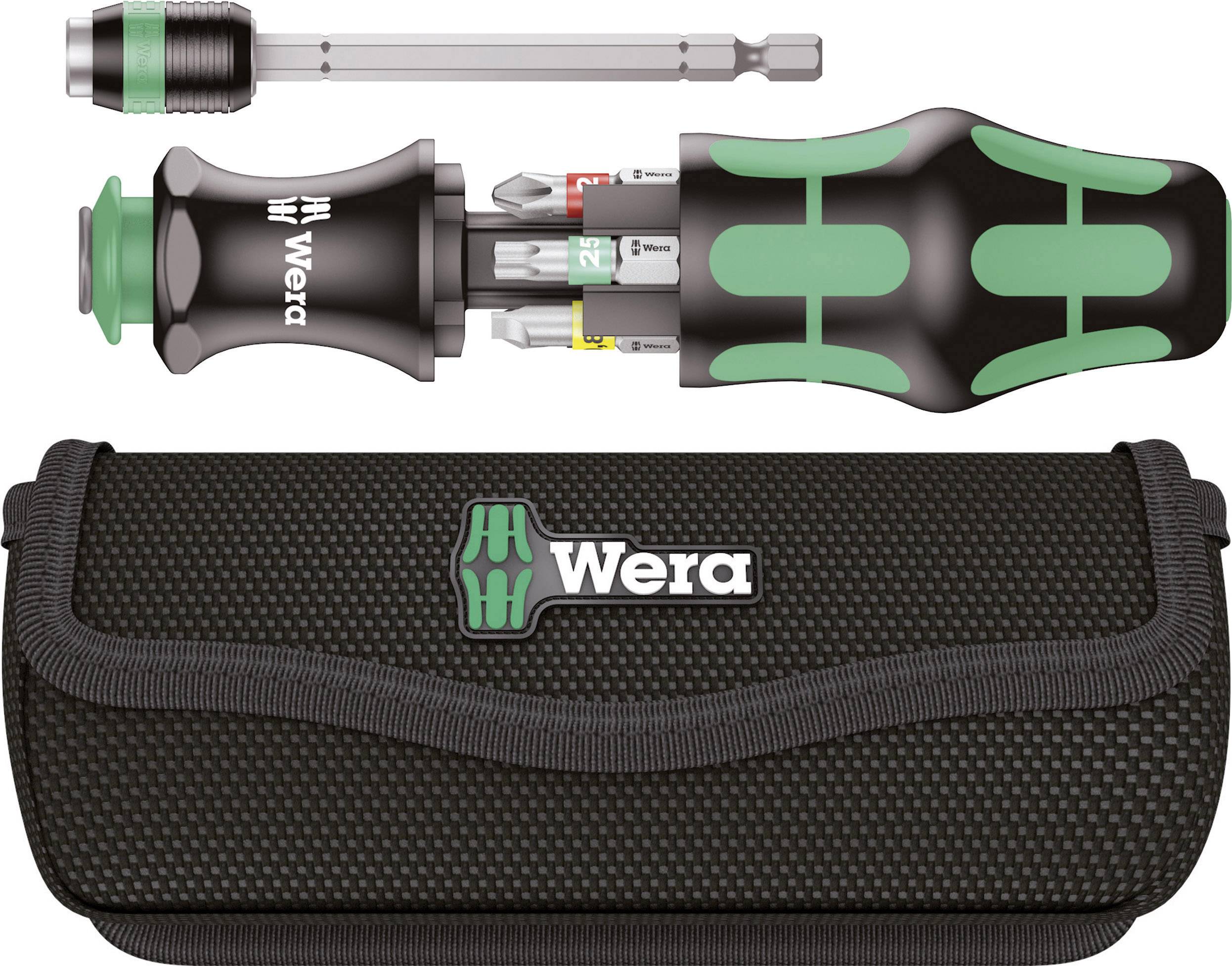 Wkrętak z magazynkiem Wera Kraftform Kompakt 20 Tool Finder 1 05051016001 do warsztatu 1/4" (6,3 mm) DIN ISO 1173 - obrazek 1