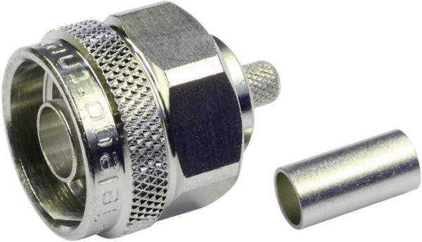Złącze N Telegärtner 100023911 100023911 złącze męskie proste 50 Ω 1 szt.