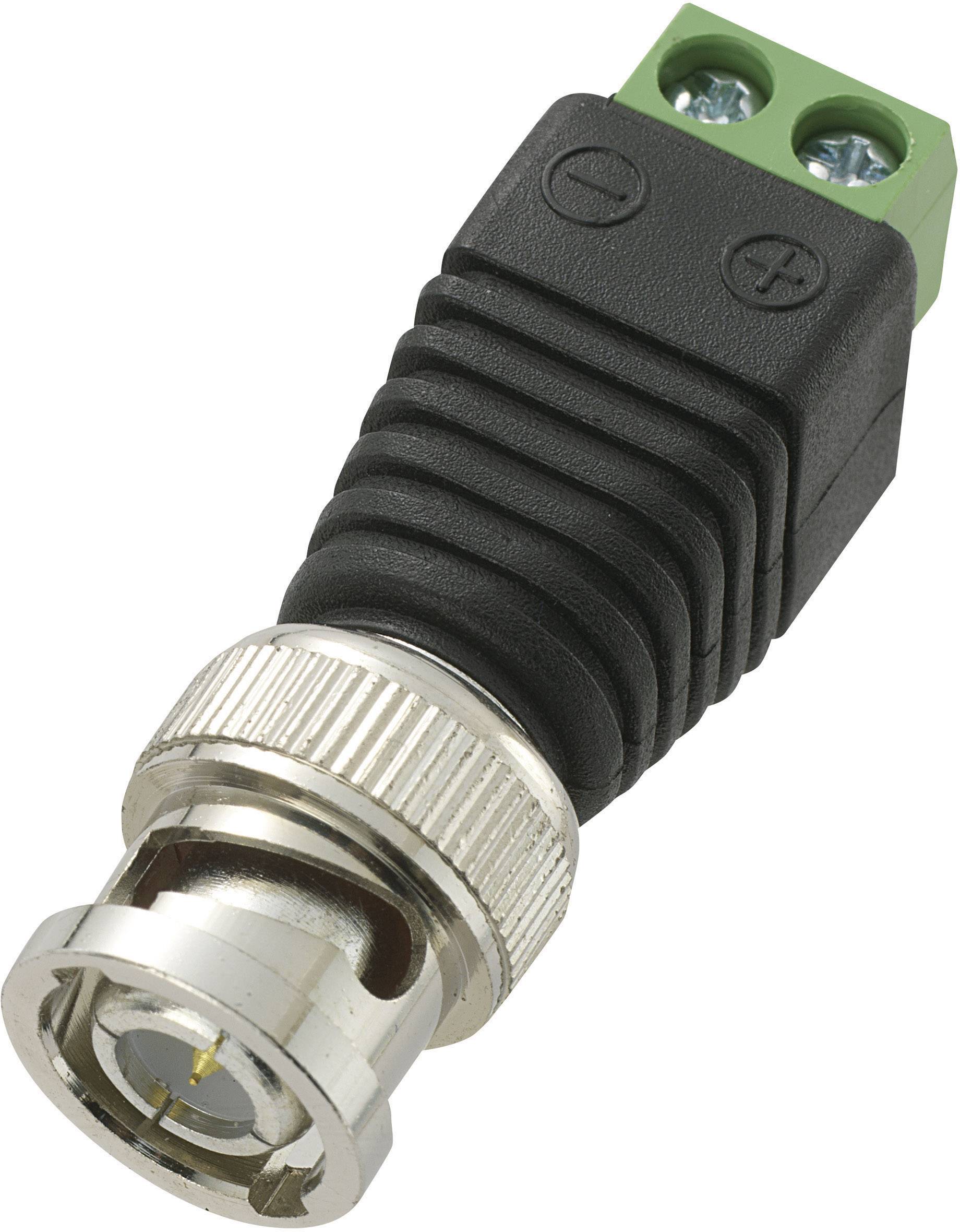 TRU COMPONENTS LT-BNC-DC Złącze BNC złącze męskie proste 50 Ω 1 szt. - obrazek 1