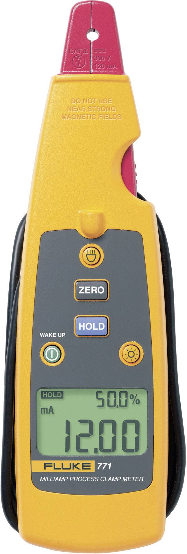 Fluke 771 Miernik cęgowy, Multimetr cyfrowy wyjście prądu procesowego CAT II 300 V Wyświetlane liczby: 1200 - obrazek 1