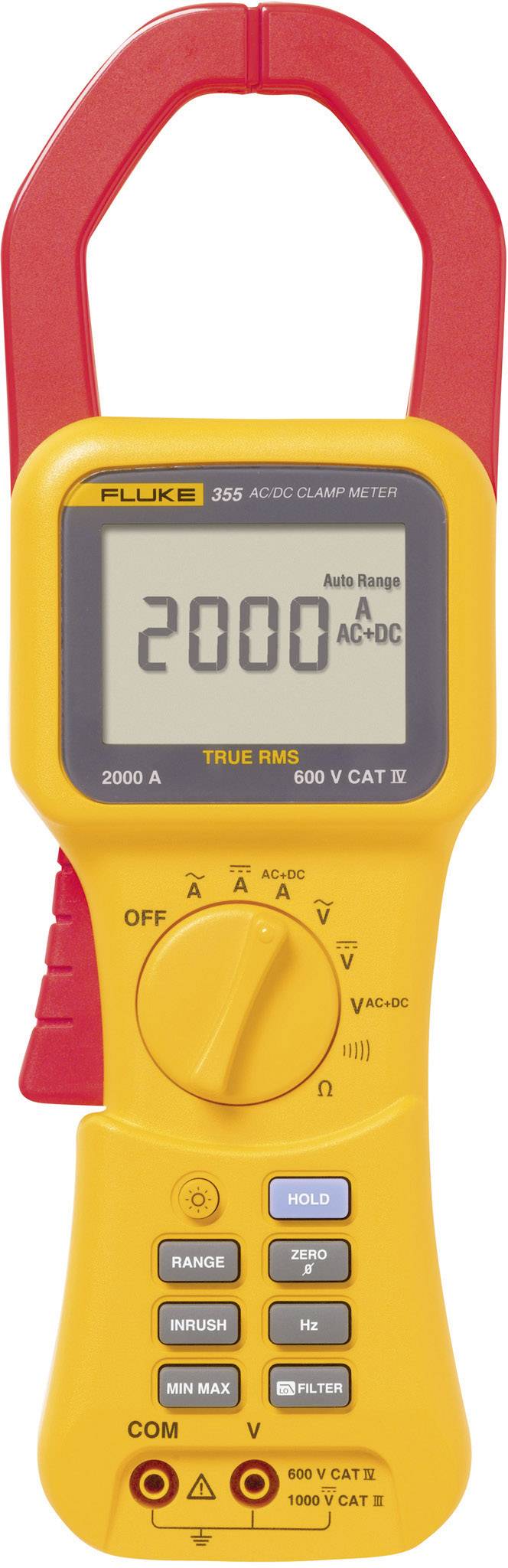 Miernik cęgowy Fluke 355, CAT III 1000 V, CAT IV 600 V - obrazek 1