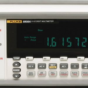 Fluke Calibration 8808A/TL 240V Multimetr stołowy cyfrowy CAT I 1000 V, CAT II 600 V Wyświetlane liczby: 200000 Fluke Calibration 8808A/TL 240V Multimetr stołowy cyfrowy CAT I 1000 V, CAT II 600 V Wyświetlane liczby: 200000
