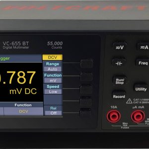 VOLTCRAFT VC-655 BT Multimetr stołowy Kalibracja (ISO) cyfrowy CAT I 1000 V, CAT II 600 V Wyświetlane liczby: 55000
