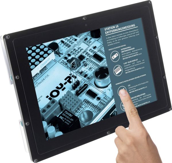 Moduł ekranu dotykowego Joy-it RB-LCD-10B 25.7 cm (10.1 cal) 1280 x 800 Pixel Pasuje do: Raspberry Pi®