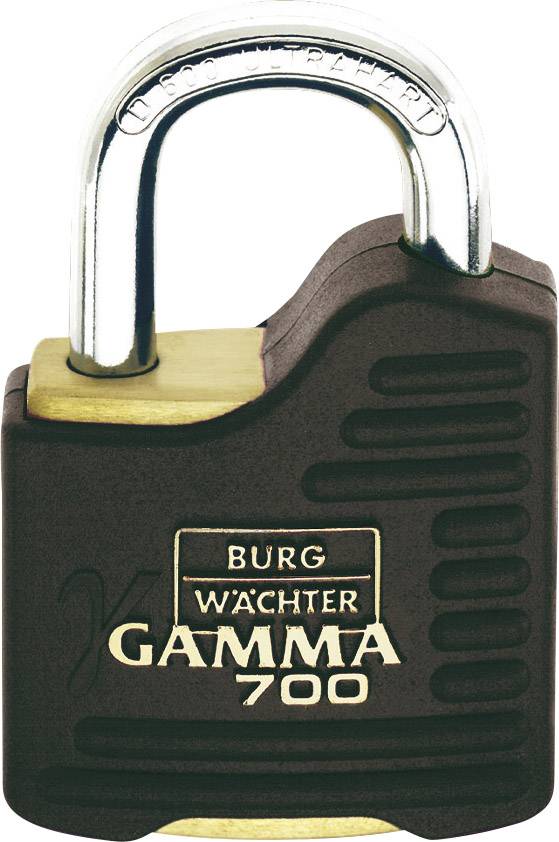 Kłódka Burg Wächter Gamma 700 55 SB Zamykana na klucz kłódka z wkładką - obrazek 1