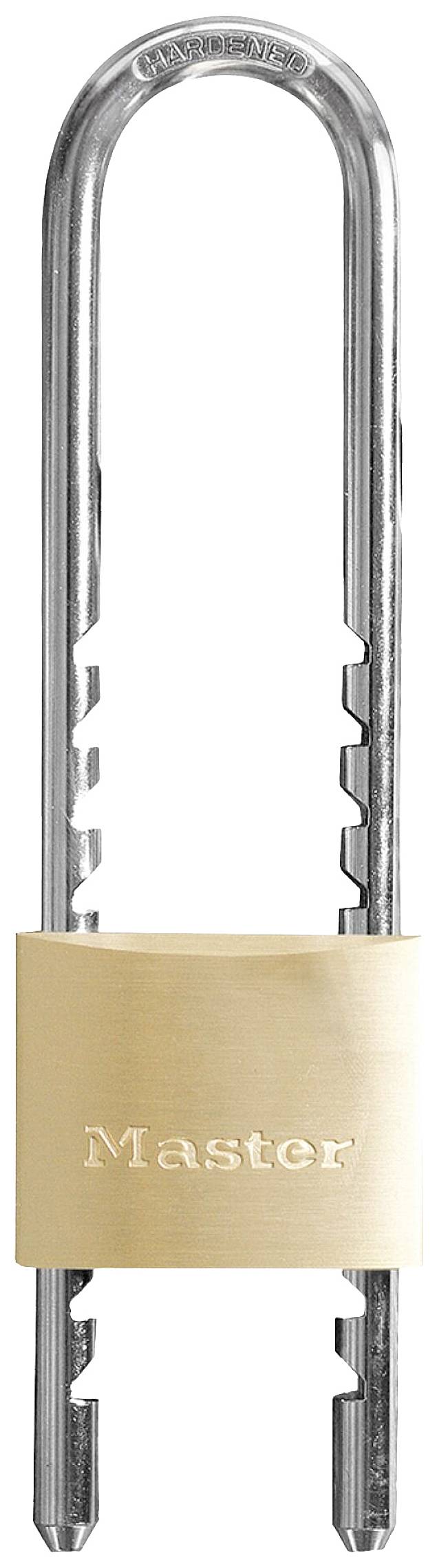 Kłódka MasterLock 1950EURD 50 mm Samozatrzaskowa z zamkiem kluczykowym - obrazek 1