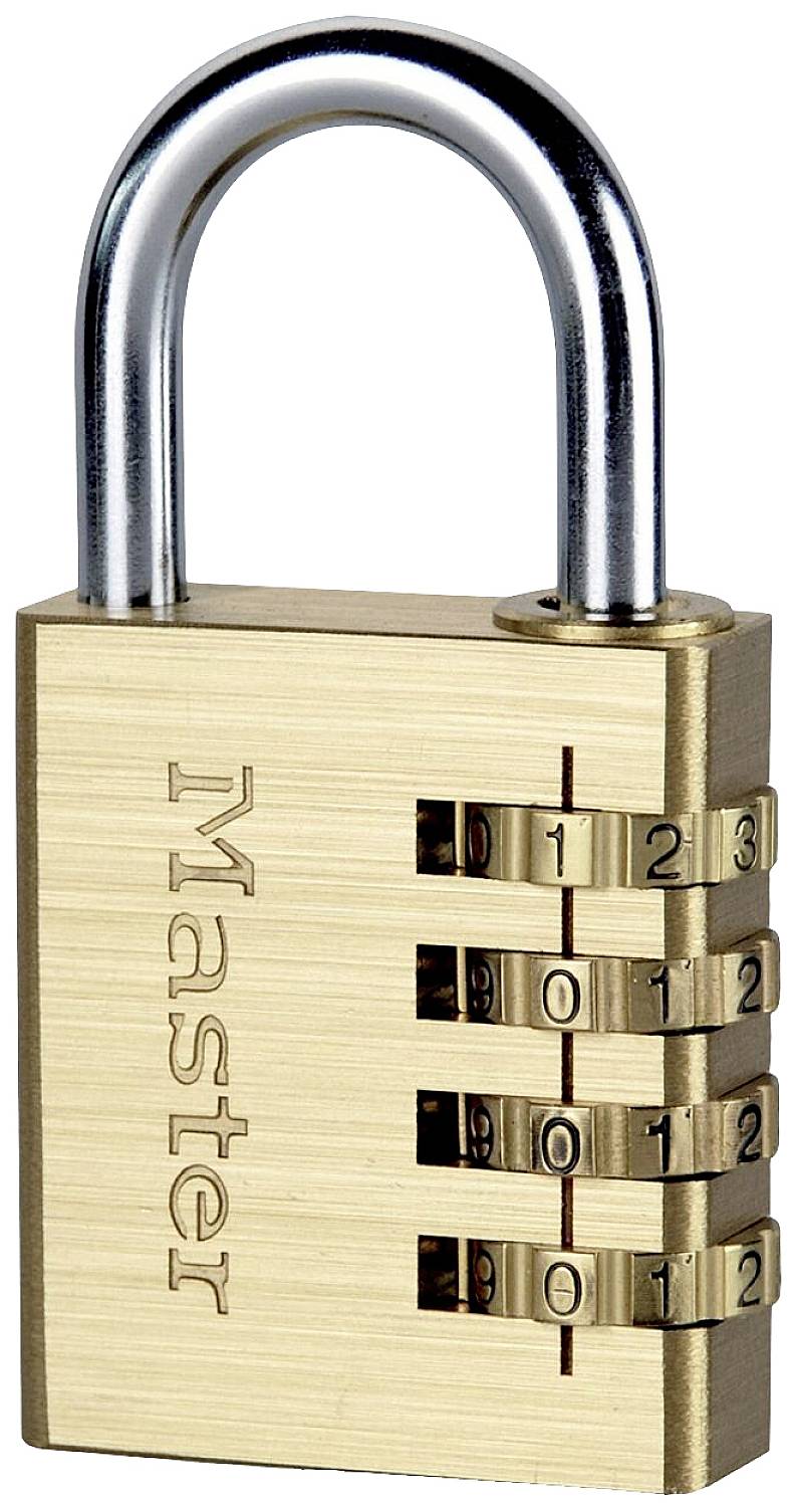 Kłódka Master Lock P44298 40 mm Samozatrzaskowa z zamkiem szyfrowym - obrazek 1