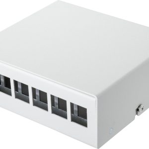 Renkforce 6 Portów Skrzynka punktu konsolidacyjnego dla modułu Keystone brak specyfikacji sieciowej Niezamontowany Renkforce 6 Portów Skrzynka punktu konsolidacyjnego dla modułu Keystone brak specyfikacji sieciowej Niezamontowany