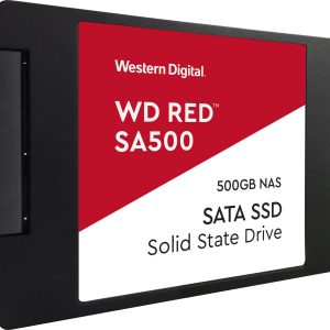 Dysk SSD wewnętrzny, 2,5” (6,35 cm) 500 GB Western Digital WD Red™ SA500 SATA 6 Gb/s Produkt nowy Dysk SSD wewnętrzny, 2,5” (6,35 cm) 500 GB Western Digital WD Red™ SA500 SATA 6 Gb/s Produkt nowy