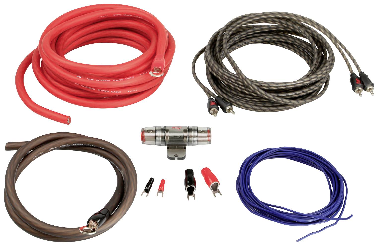 Zestaw do podpięcia wzmacniacza Car HiFi 20 mm² ACV LK-20 - obrazek 1